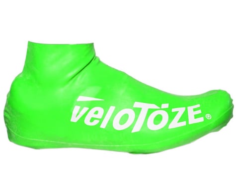 VeloToze Short Shoe Cover 2.0 (Viz Green) (S/M)